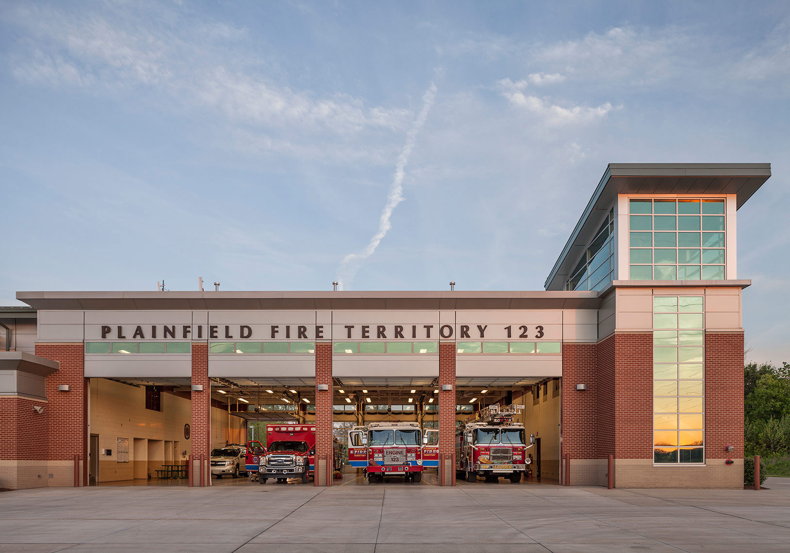 Architecture Photographer Ohio Government Firestation