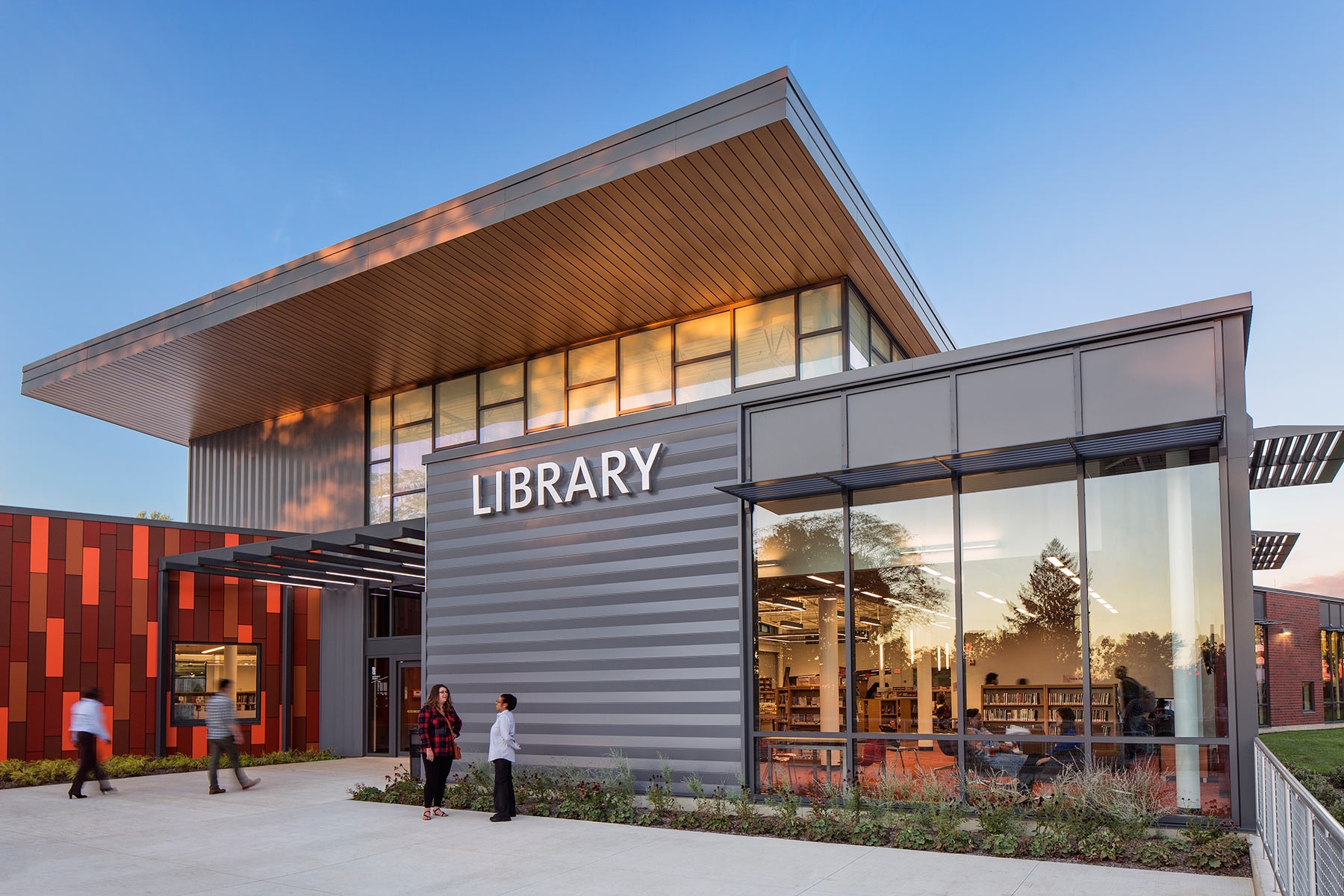 Ohio + Midwest Photographer Library Architecture